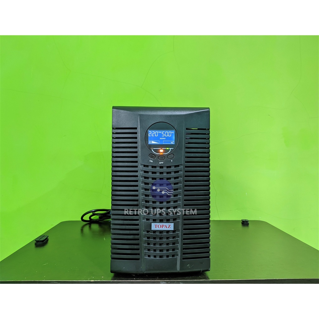 UPS ONLINE PSW TOPAZ ZP110 3 KVA 3000VA 2400W 72V Bergaransi