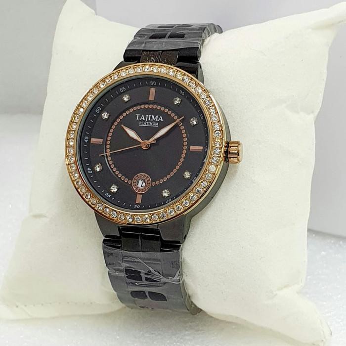 Terbaru Jam Tangan Wanita Cewek Jam Tangan Cewek Tjima Original - Hitam Murah