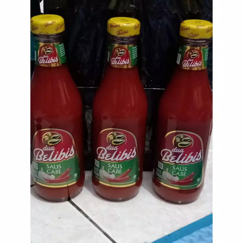 

Saus Cabe DUA BELIBIS - Saus Pedas - (340ml) - saus sambel - belibis - sambel saus
