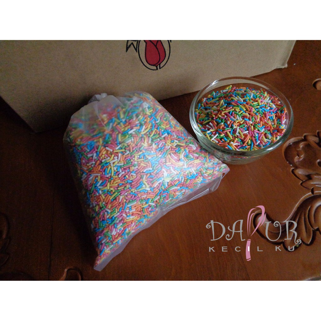 

Meses Tulip Chocorice Mix 500 gram Repack / Meises Rainbow Warna warni 500gr