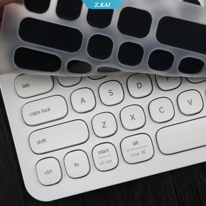 Film Pelindung Keyboard Logitech K480 Bahan Silikon Tahan Air Dan Debu Dapat Dicuci