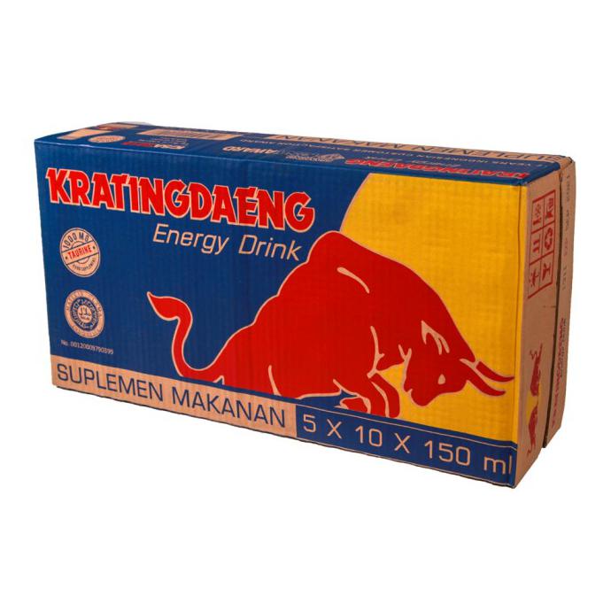 

KRATINGDAENG REGULAR MINUMAN ENERGI 150ML - 50PCS (FREE JAKET)