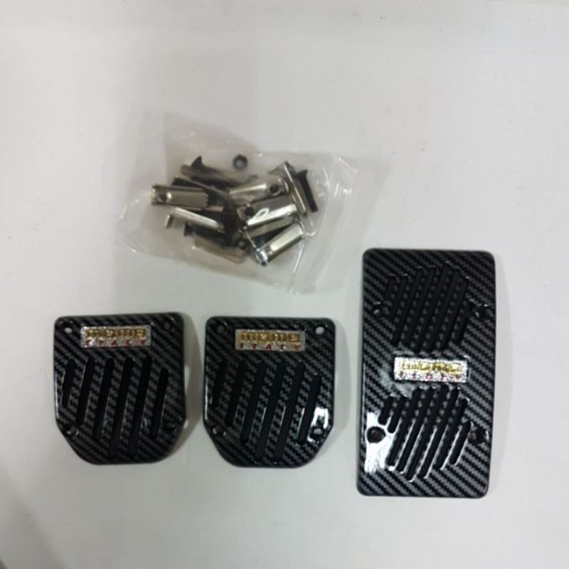 pedal gas mobil manual carbon