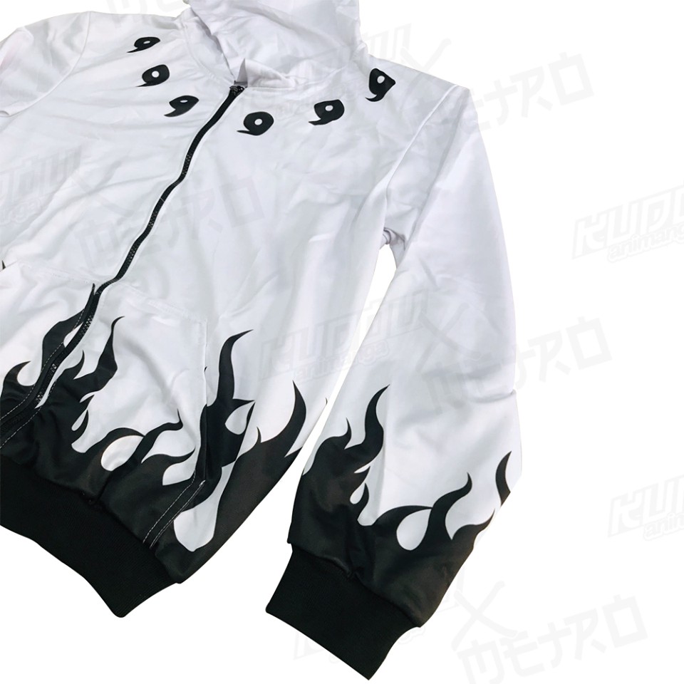 Jaket Rikudo Ultimate White Yondaime Adidas poly