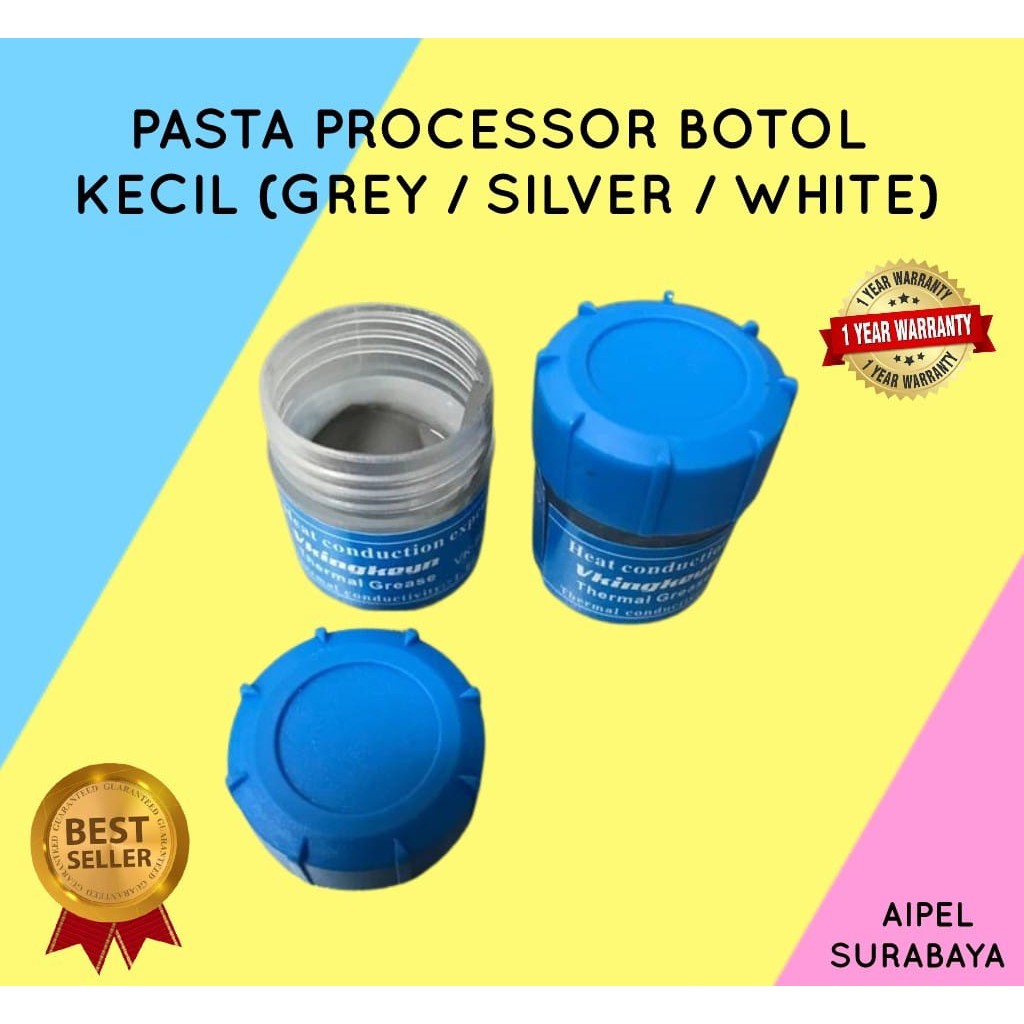 BOTOL | PASTA PROCESSOR BOTOL KECIL GREY  SILVER  WHITE