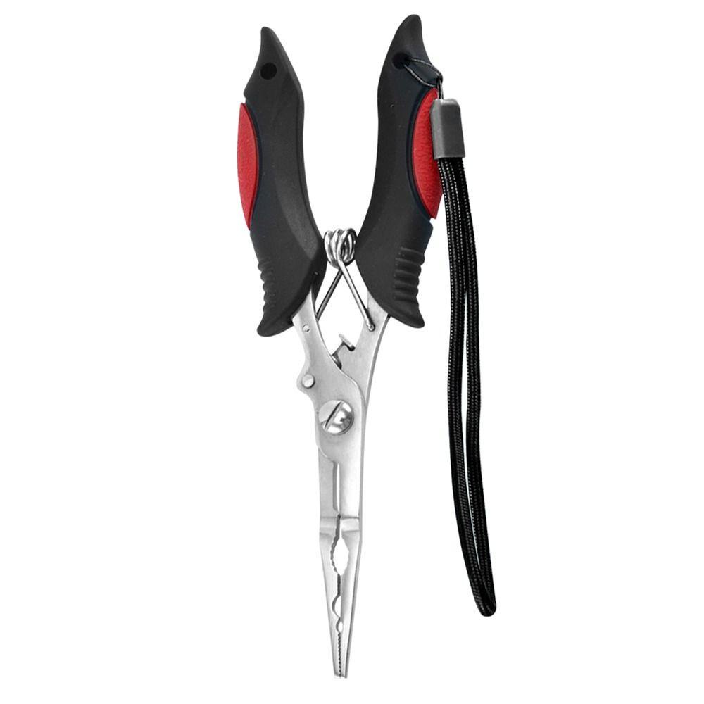 Lanfy Tang Pancing Stainless Steel Multifungsi Gripper Cutter Plier Tackles Aksesori Penjepit Alat Fish Grip Lip Clamp