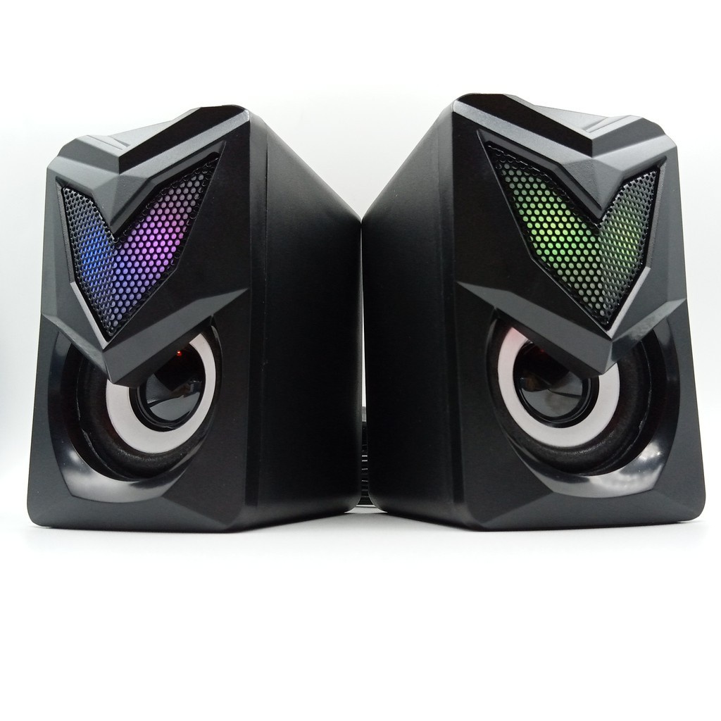 Speaker Game Gaming RGB CLS 102 LED Speaker Laptop/Komputer/Bass PC