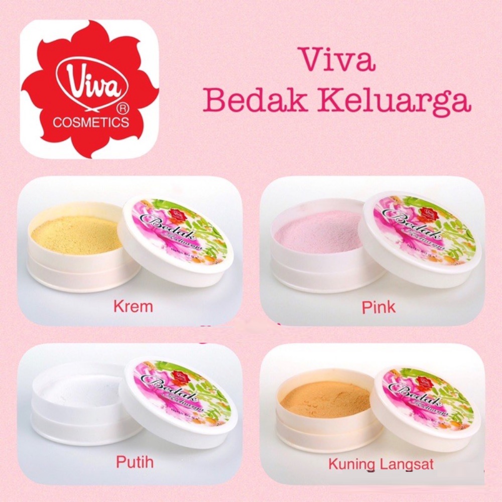 Viva Bedak Keluarga (tersedia 4 warna)