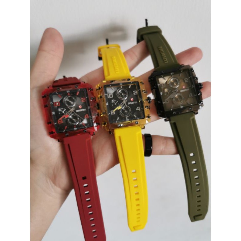 Expedition 6808 Green Yellow Red Pink Hijau Kuning Merah Cewek Wanita