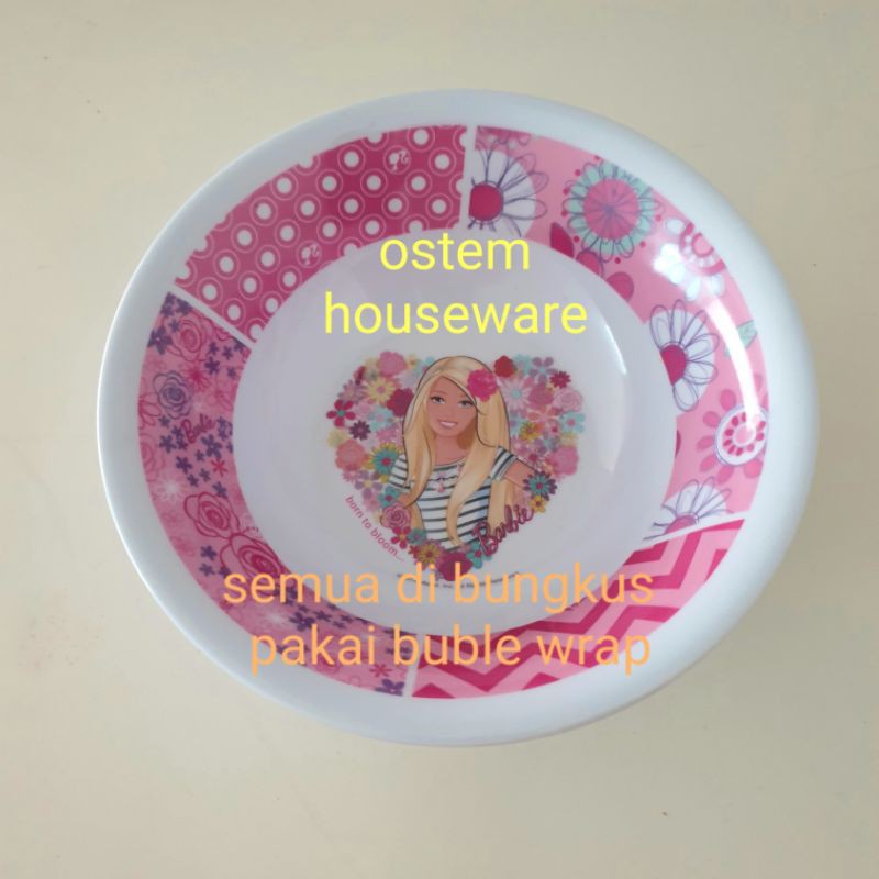 SEIV MANGKOK MAKAN ANAK 7" BARBIE30 ONYX