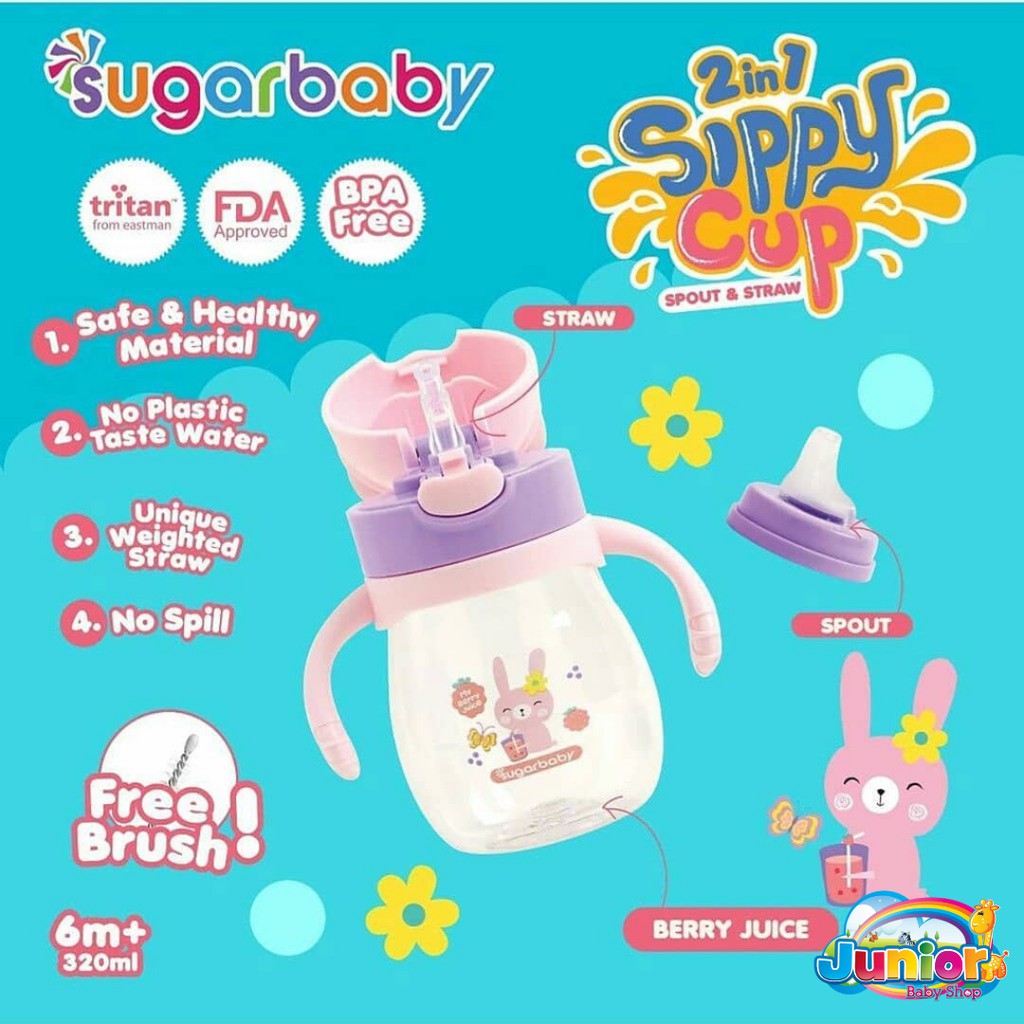 Sugar Baby 2in1 Sippy Cup 270ml