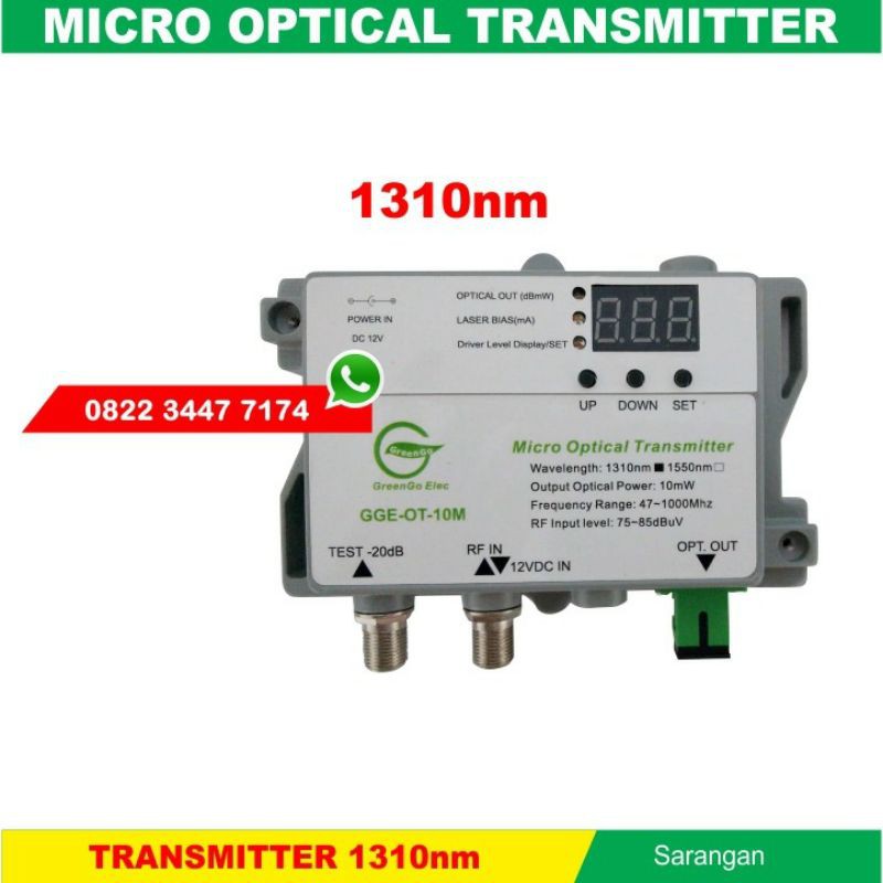 TRANSMITTER OPTICAL mini 1310