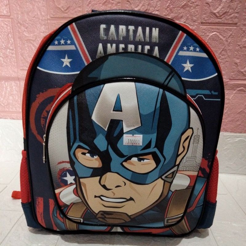 Tas sekolah spiderman TK