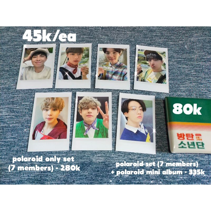 [Official] BTS Polaroid & Polaroid Mini Album 2021 Season's Greetings