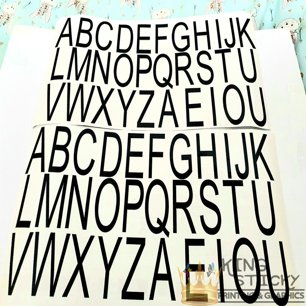 Sticker Cutting Balon Pvc Bening | Balon Bobo Happy Birthday