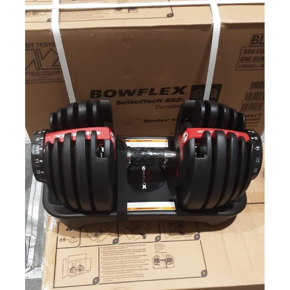 BOWFLEX SCHWINN 552i ADJUSTABLE DUMBBELL UP TO 24KG