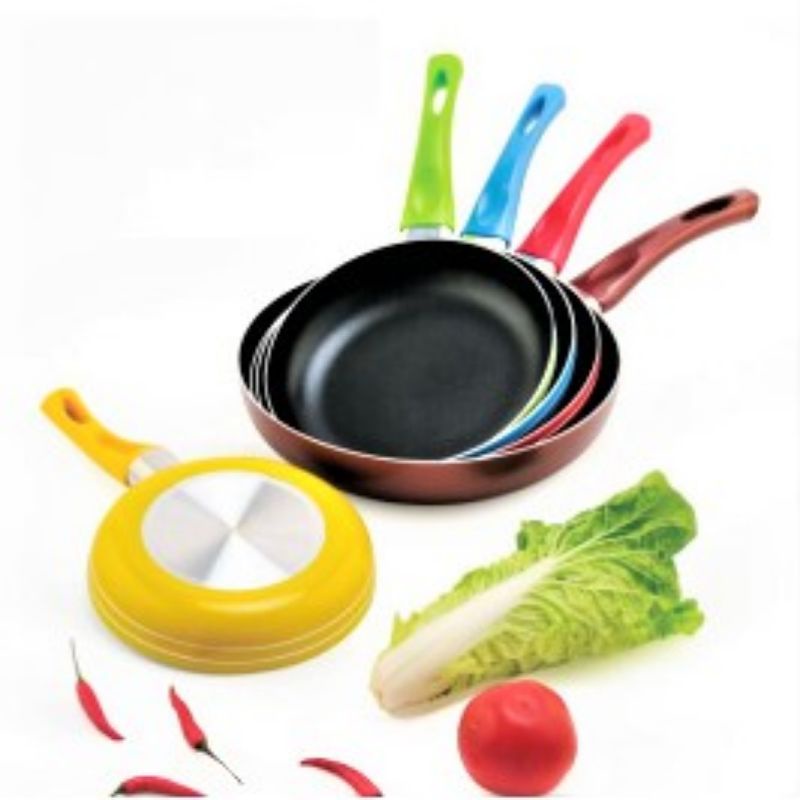 Frypan Panci Teflon Wajan Goreng Serbaguna  20CM 22cm 24cm 26cm