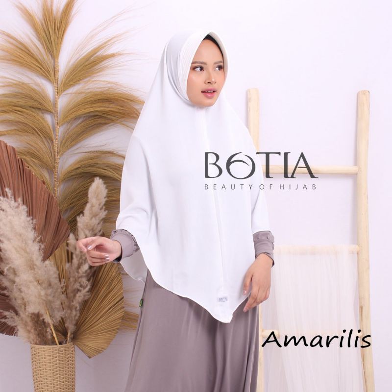 Botia Amarilis - Jilbab jumbo syari diamond murah