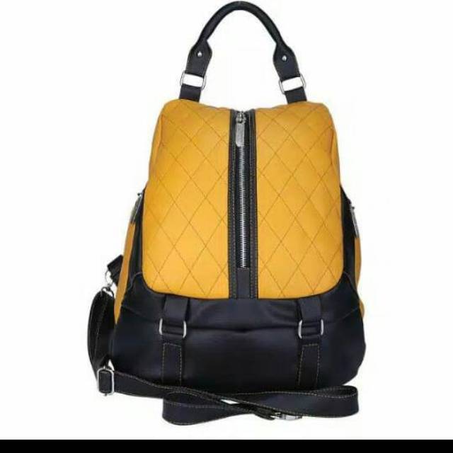 Tas ransel wanita kuning