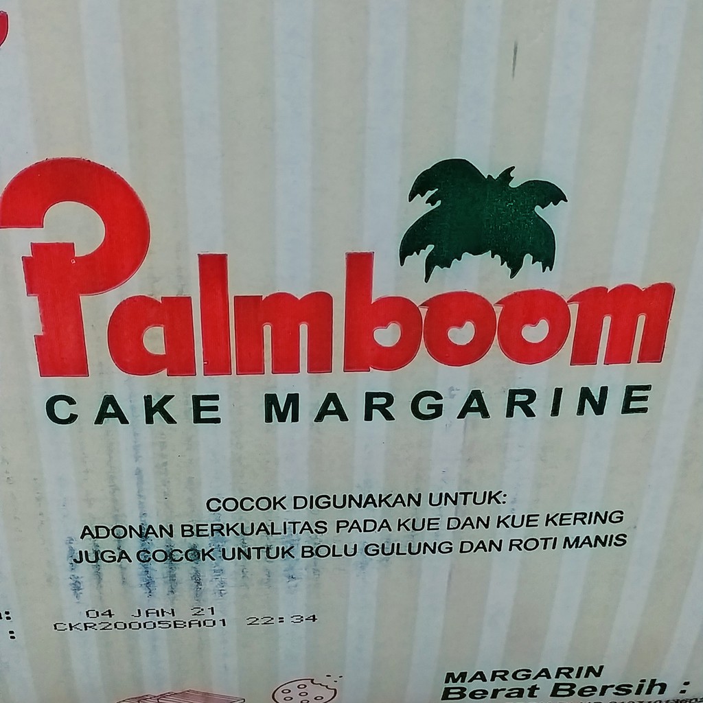 

Palmboom Cake Margarine Repack 500gr