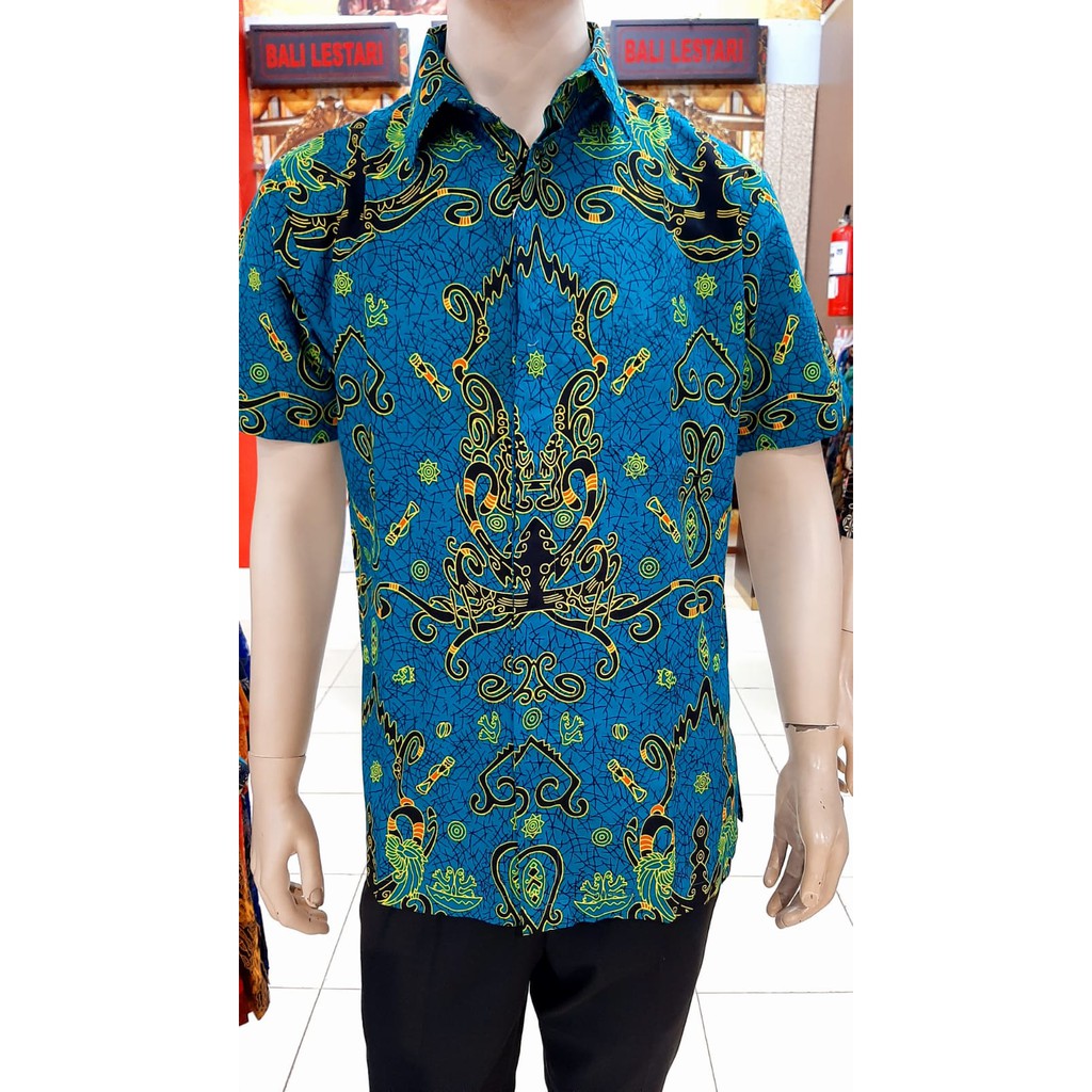 Bali Lestari |Batik Lengan Pendek Pria