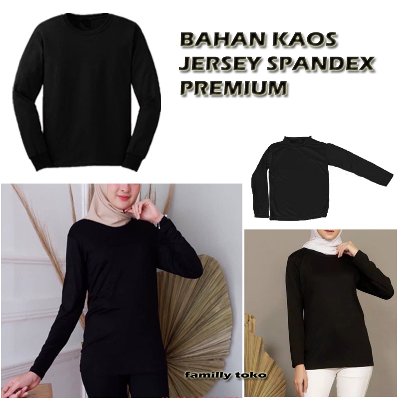 Manset Tangan Tebal Berkualitas/Manset Tangan Polos/Sarung Lengan / Baju manset Dewasa Baju mangset atasan muslim / PROMO Manset Badan Leher Tinggi Wanita / Manset Bahan Spandex Premium / Manset Kaos / Dalaman Kaos/manset/ /MANSET BADAN