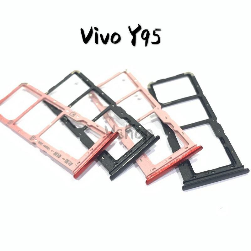 Tempat Dudukan Simcard Simtray Sim Tray Card Lock Vivo Y95