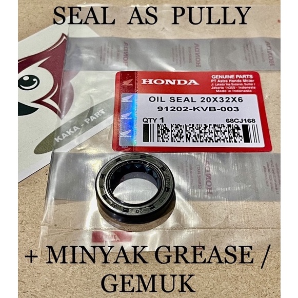 Seal sil as pully beat fi beat karbu beat esp Vario Seal puly Vario kvb BEAT KARBU  BEAT FI  BEAT ESP  BEAT POP  VARIO KARBU VARIO 125 VARIO 150  KJ9good quality