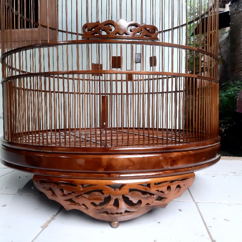 FREE ONGKIR Sangkar Murai Batu/ Sangkar Murai Kayu Jati/ Sangkar Ukir
