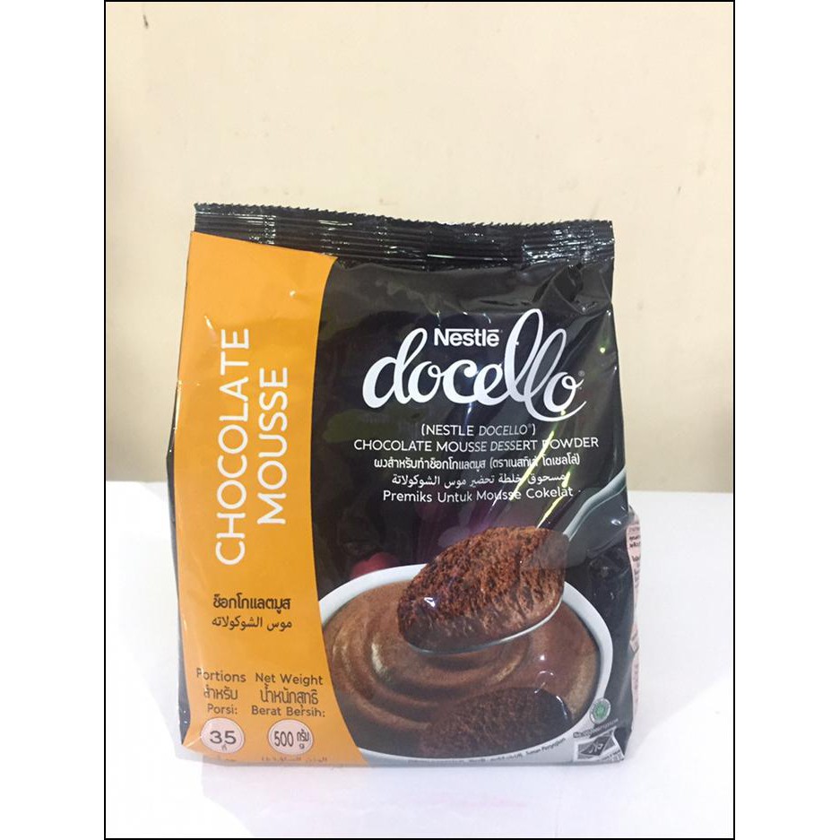 

NESTLE DOCELLO CHOCOLATE MOUSSE 500GR