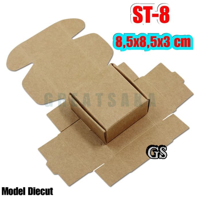 

KOTAK KARDUS ST-8 COKLAT POLOS PACKING