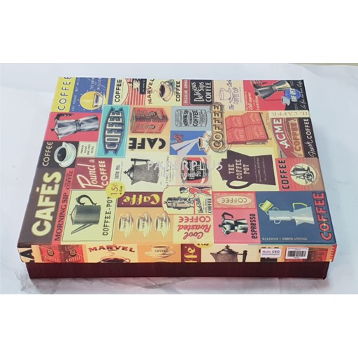 

Kotak Kado / Kotak Hadiah / Gift Box Pakaian B / Motif Vintage Cafe