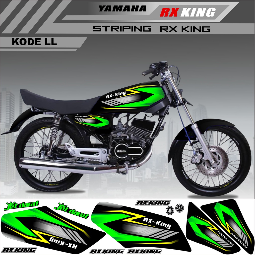 Sticker Striping Rx King Variasi Stiker Rx King Variasi Kode LL