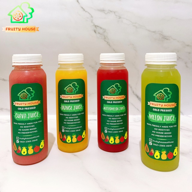 

Paket Hemat 4botol | Single Pure Series | Cold Pressed Juice | 250ML