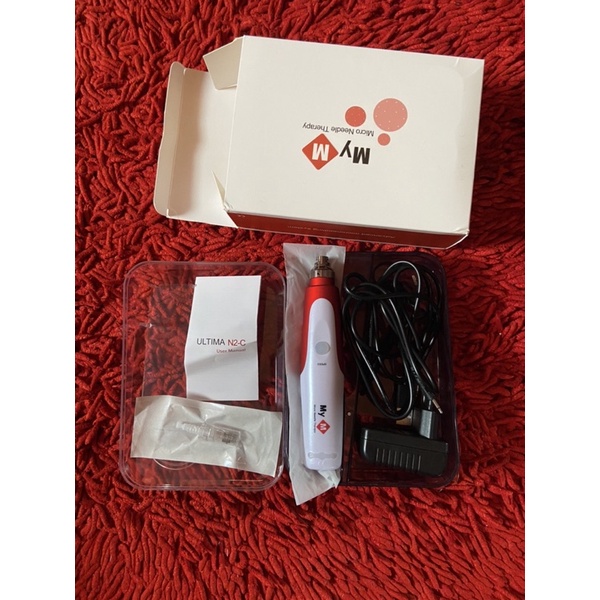 Dermapen mesin MYM Baru Bonus Cream Anestesi