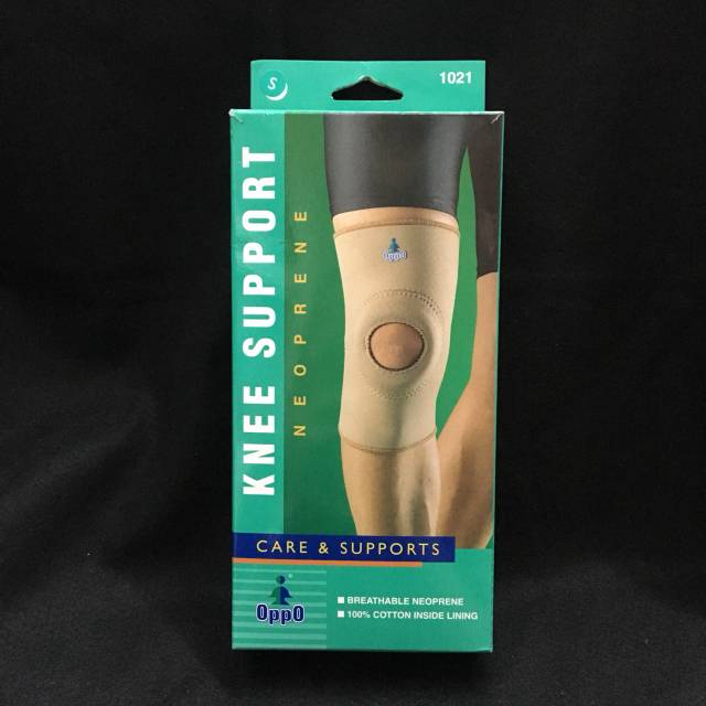 Knee support/ dekker lutut lubang oppo1021