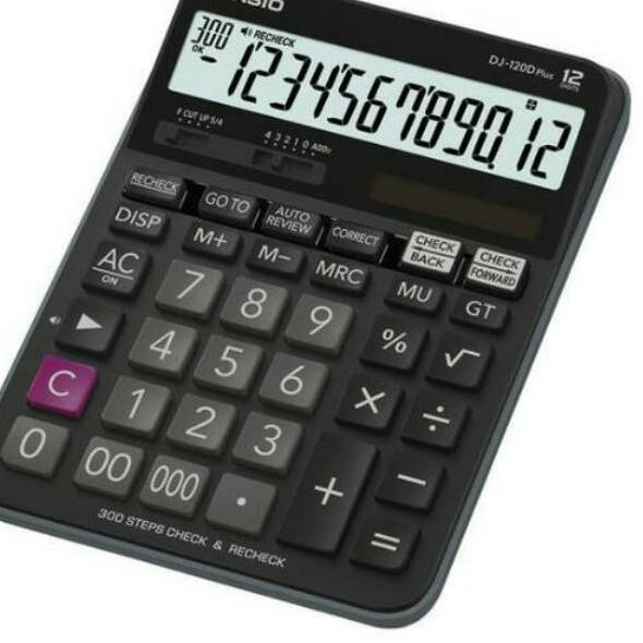 

Baru - Casio DJ-120D PLUS - Kalkulator Meja