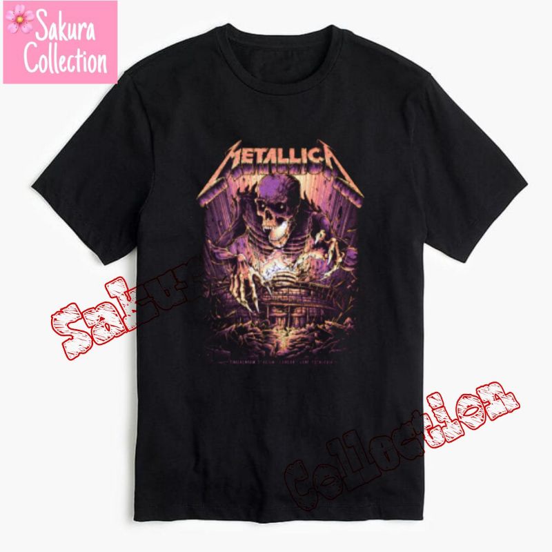 Kaos distro Baju Tshirt Band METALLICA