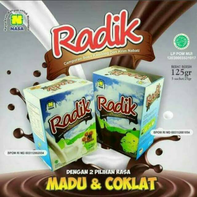 

Susu kambing etawa (susu Radik NASA)