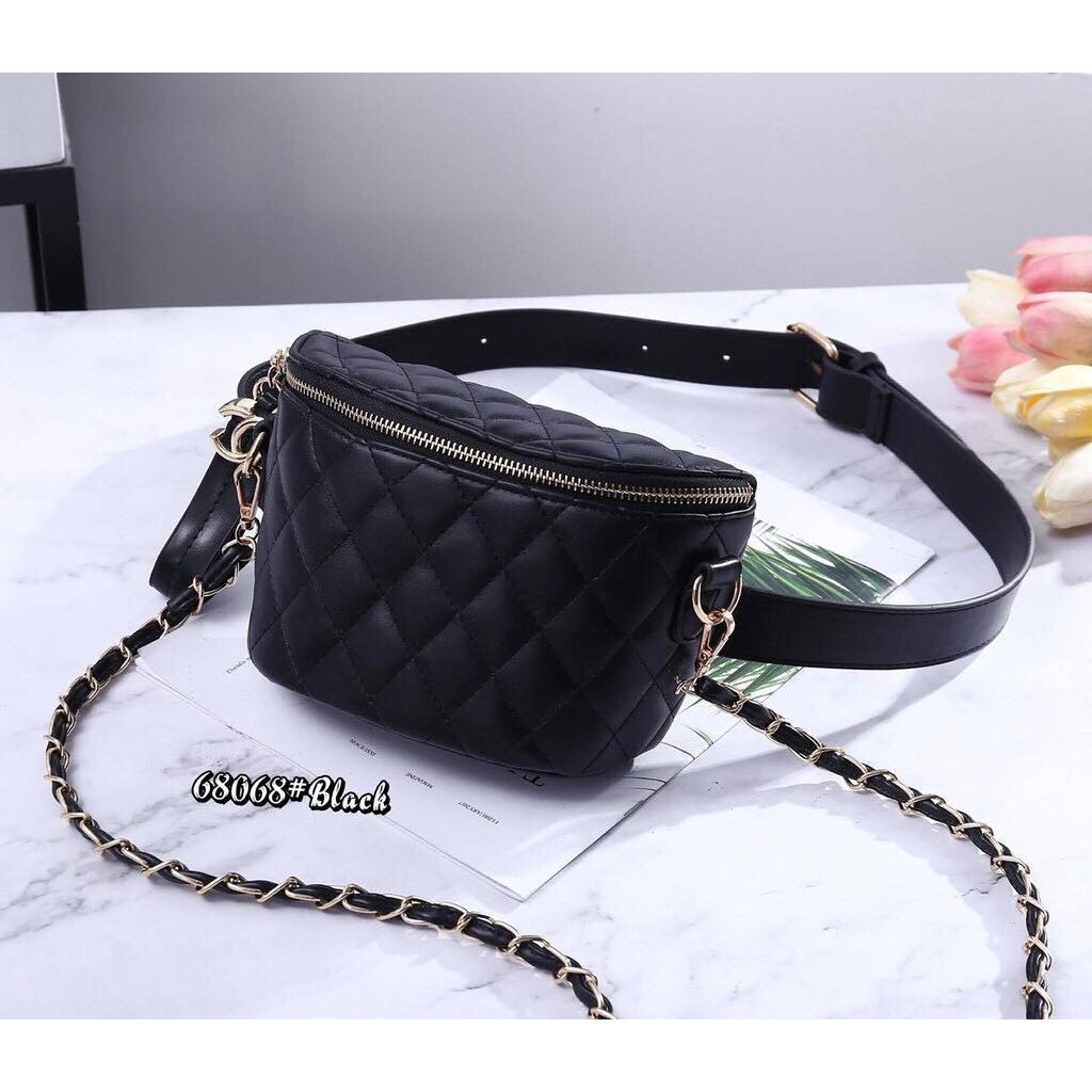 PROMO WAIST BAG SLING BAG TAS PINGGANG BISA SEGALA FUNGSI TAS BATAM IMPORT MURAH