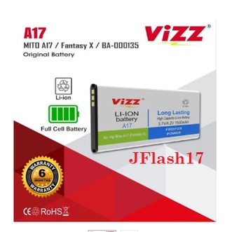 Baterai Vizz MITO FANTASY X A17