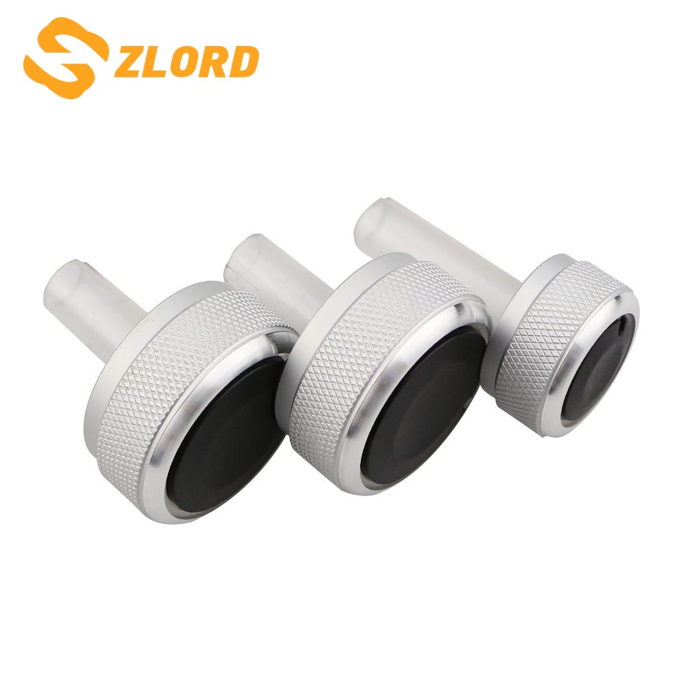 Knob Kontrol Ac Bahan Aluminum Alloy Untuk Volkswagen Vw Passat B5 Golf 4 Mk4 Bora