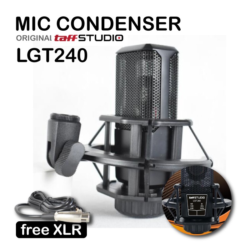 [ORIGINAL] MICROPHONE CONDENSER GMark LGT240 TaffStudio