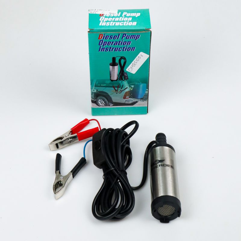 12V Diesel Pump Pompa Minyak Celup Air Mini Kecilmp Mini Oil Solar Air Submersible