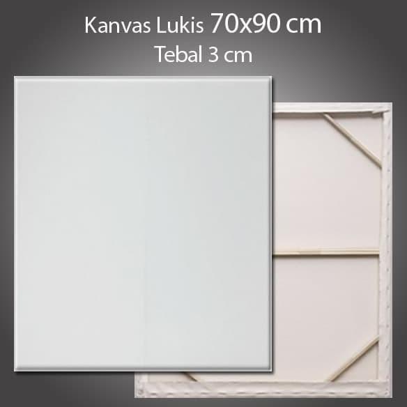 

Kanvas Lukis + Spanram 70x90 Cm Tebal