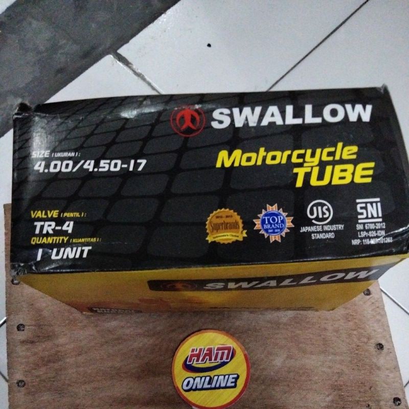 Ban dalam 400 450 17 Swallow