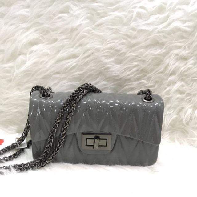 TAS SELEMPANG JELLY MINISO