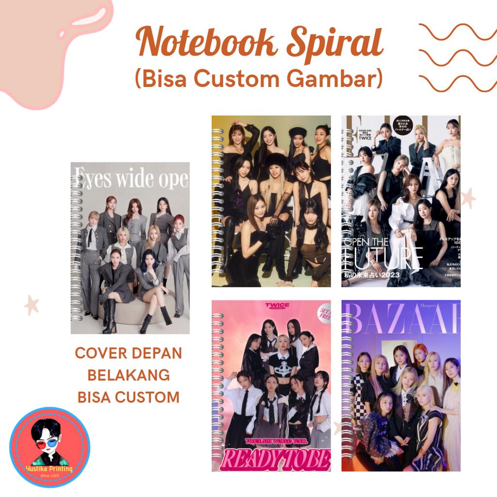 

notebook spiral twice kpop - bisa request gambar lain