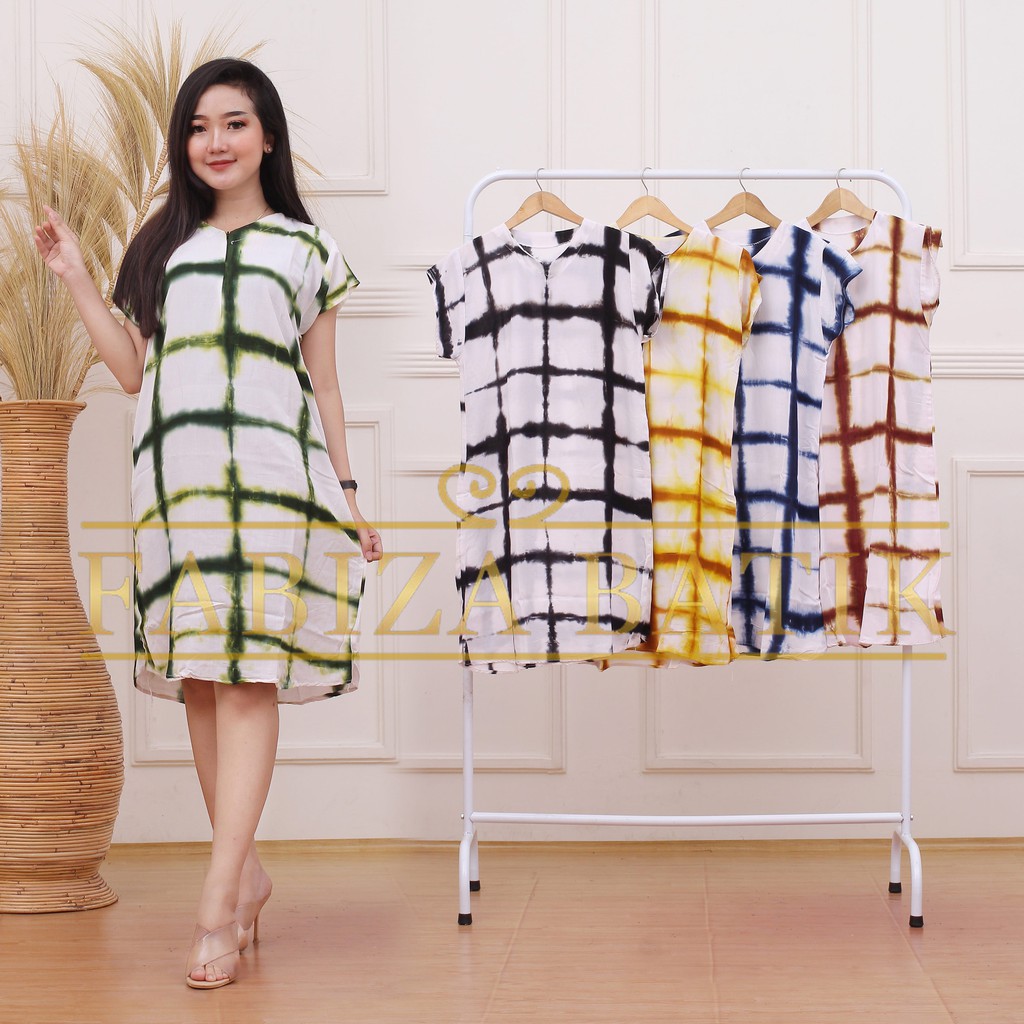 Daster Tie Dye Mama Muda Modern Busui Model Payung Rayon Super