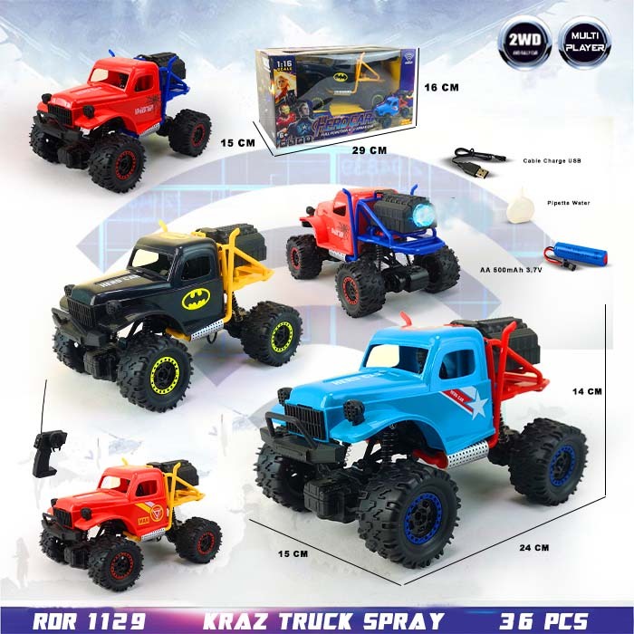 MURAH RDR1135 RDR1129 RDR1138 RDR1170 RC Asap Spray Smoke Rock Crawler Offroad Buggy Mainan Anak Mobil Remote Control Radio Control Hobi Koleksi Remot Kontrol Besar Jumbo Murah Off Road RADAR